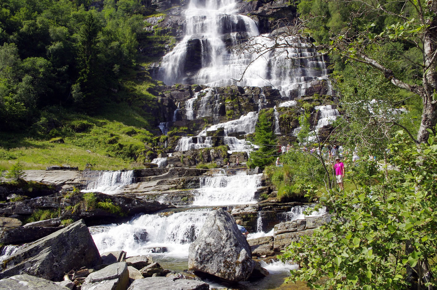Waterfall Myrdal Area